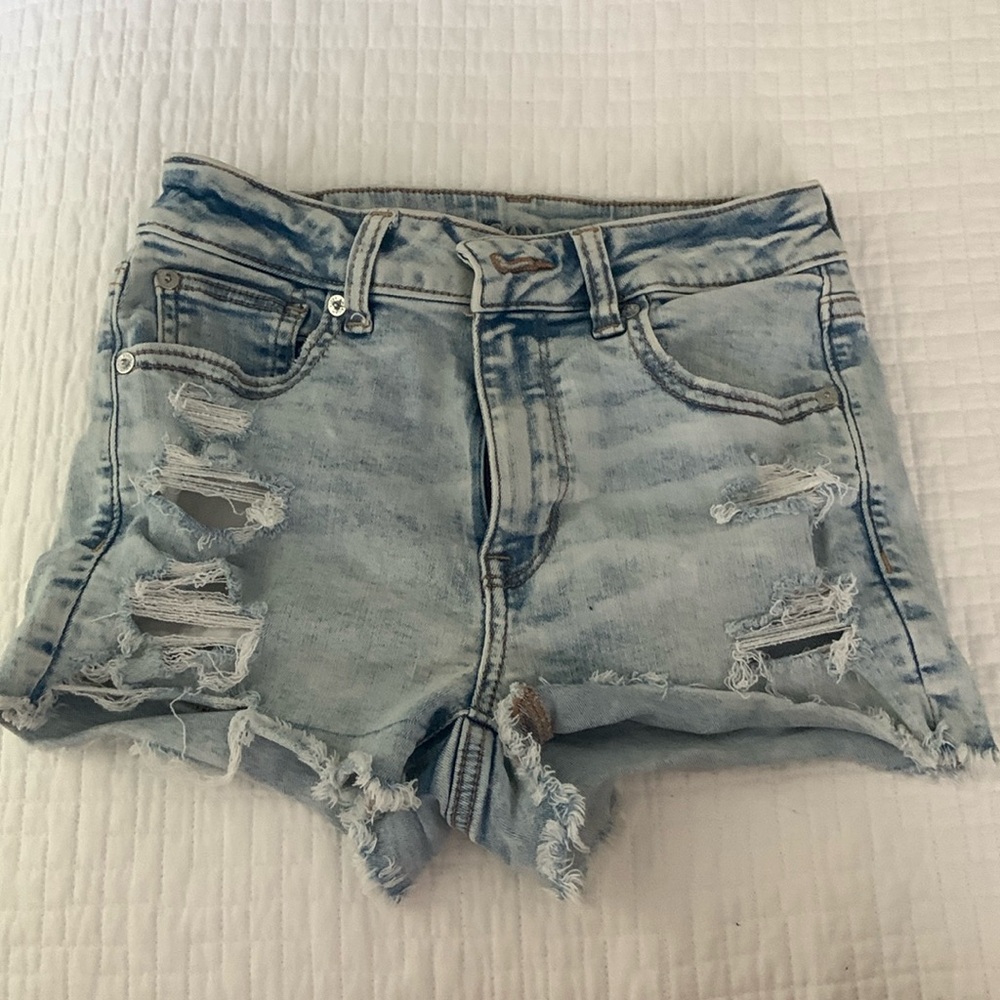 American Eagle Denim shorts.